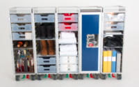 Trolley vagn vit - Bild 4