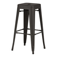 Tours Barpall - grålackad metall