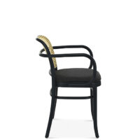 811 - Karmstol med klädd sits - Bild 3