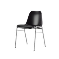 Bella - Stapelbar stol med klädd sits - Bild 6