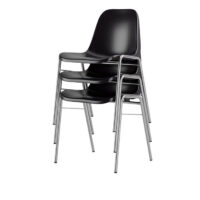 Bella - Stapelbar stol med klädd sits - Bild 7